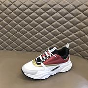 Dior B22 Sneaker White Burgundy - 2