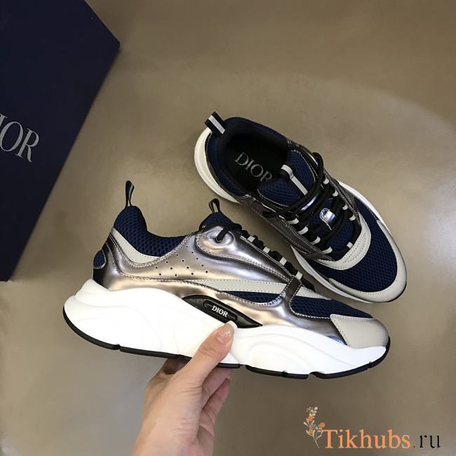 Dior B22 Sneaker Blue Silver - 1