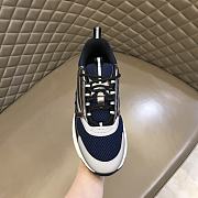 Dior B22 Sneaker Blue Silver - 4