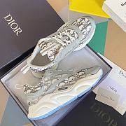 Dior B22 Sneaker Grey Oblique  - 3