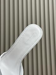 Balenciaga Women Cagole Sandals 50mm White - 4