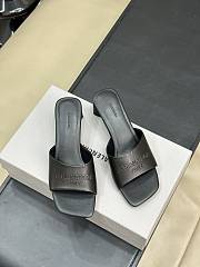 Balenciaga Women's Black Duty Free Leather Mules 6cm - 3