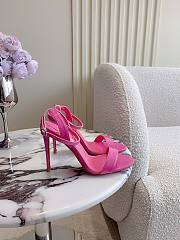 Christian Louboutin Spikaqueen Dark Pink Patent Heel 10cm - 3