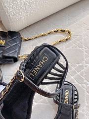 Chanel Black Sandal 04 - 4