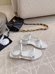 Chanel White Sandal 04 - 1