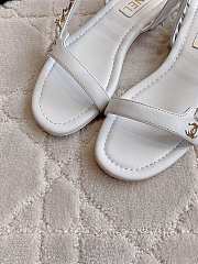 Chanel White Sandal 04 - 4