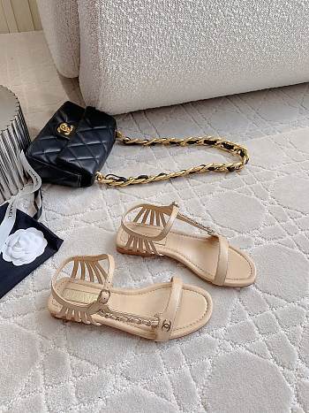 Chanel Beige Sandal 03