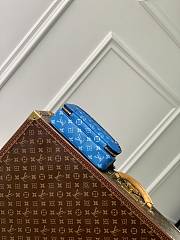 Louis Vuitton LV Alpha Messenger Taigarama Blue 24 x 16 x 8 cm - 4