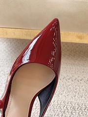 Gucci Signoria Slingback Pump Red Wine Patent Heel 4.5cm - 2