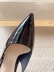 Gucci Signoria Slingback Pump Black Patent Heel 10.5cm - 3