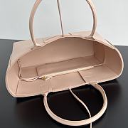 Bottega Veneta Medium Arco Pink Tote Bag 36x25x14cm - 6