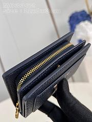 Louis Vuitton LV Wallet Cléa Navy Blue 11 x 8.5 x 3.5 cm - 5