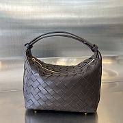 Bottega Veneta Mini Wallace Brown 23x13x9.5cm - 1