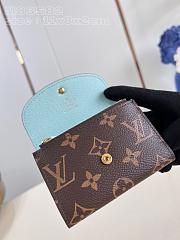 Louis Vuitton LV Rosalie Coin Monogram Blue 11 x 8 x 2.5 cm - 3