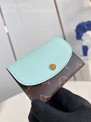 Louis Vuitton LV Rosalie Coin Monogram Blue 11 x 8 x 2.5 cm - 4