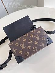 Louis Vuitton LV Steamer Bag Monogram Macassar 18 x 11 x 6.5 cm - 5