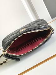 Chanel Clutch With Chain Caviar Black 16x11x2.5cm - 5