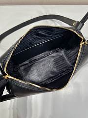 Prada Leather Handbag Black Bag 25x18x10cm - 4