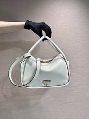 Prada Leather Handbag White Bag 25x18x10cm - 3