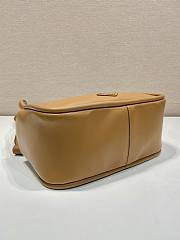 Prada Leather Handbag Caramel Bag 25x18x10cm - 6