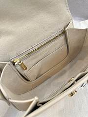 Loro Piana White Shoulder Bag 18cm - 6