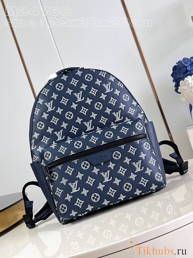 Louis Vuitton LV Backpack Discovery G65 Navy Blue 29 x 38 x 20 cm - 1