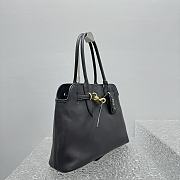 Miu Miu Aventure Nappa Leather Black Bag 40x31x13cm - 5