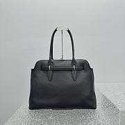 Miu Miu Aventure Nappa Leather Black Bag 40x31x13cm - 4