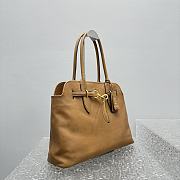 Miu Miu Aventure Nappa Leather Brown Bag 40x31x13cm - 5