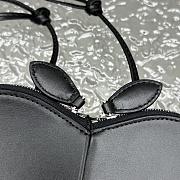 Alaia Le Coeur Shoulder Bag Black 21x17x5cm - 2