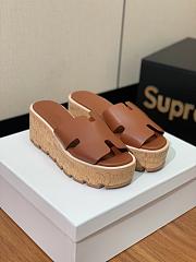 Hermes Eze 30 Sandals Brown - 1