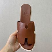 Hermes Eze 30 Sandals Brown - 5