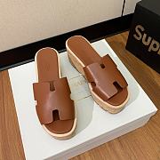 Hermes Eze 30 Sandals Brown - 4