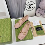 Gucci Ballet Flat With Horsebit Light Pink - 1