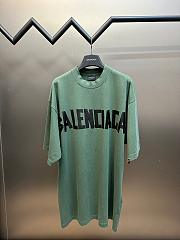 Balenciaga Green T-shirt - 1