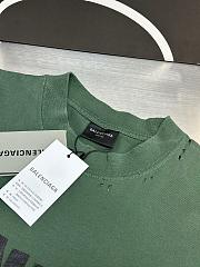 Balenciaga Green T-shirt - 3