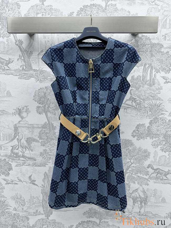 Louis Vuitton LV Blue Dress - 1