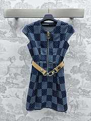 Louis Vuitton LV Blue Dress - 1