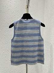 Chanel Blue Tank Top - 2