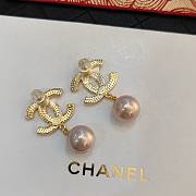 Chanel Pink Earrings - 4