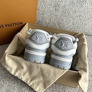 Louis Vuitton LV Trainer Maxi Sneaker White Grey - 5