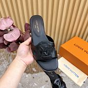 Louis Vuitton LV Isola Flat Mule Crocodile Black - 5