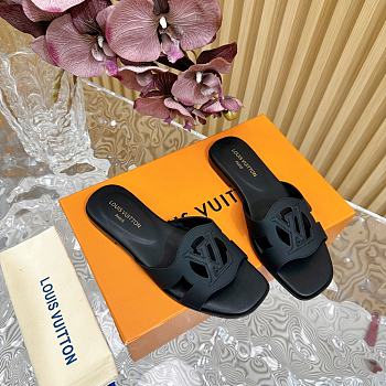 Louis Vuitton LV Isola Flat Mule Black