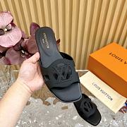 Louis Vuitton LV Isola Flat Mule Black - 4