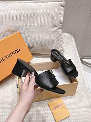 Louis Vuitton LV Black Heel 5cm - 4