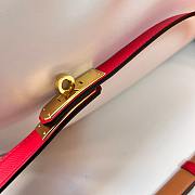 Hermes Kelly Belt Red Gold 1.8cm - 3
