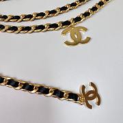 Chanel Black Belt Gold  - 3