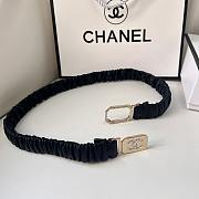 Chanel Black Belt 2cm - 5