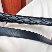 Chanel Black Belt 2cm 02 - 2