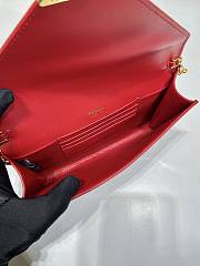 Prada Patent Leather Mini Bag Red 20x11.5cm - 6